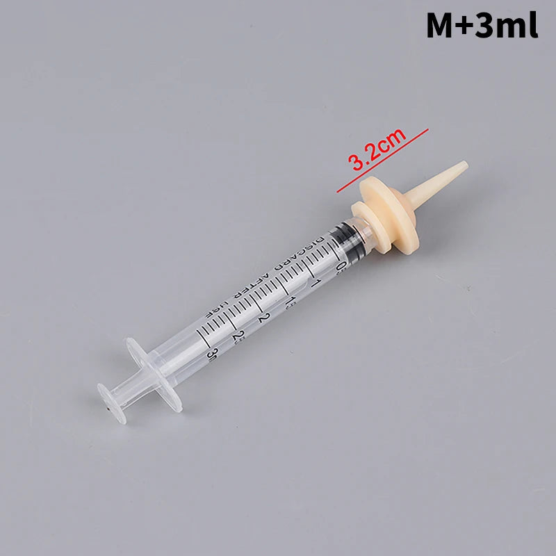 Biberon e Siringa per Alimentazione di Cuccioli e Gattini – Con Beccuccio in Silicone