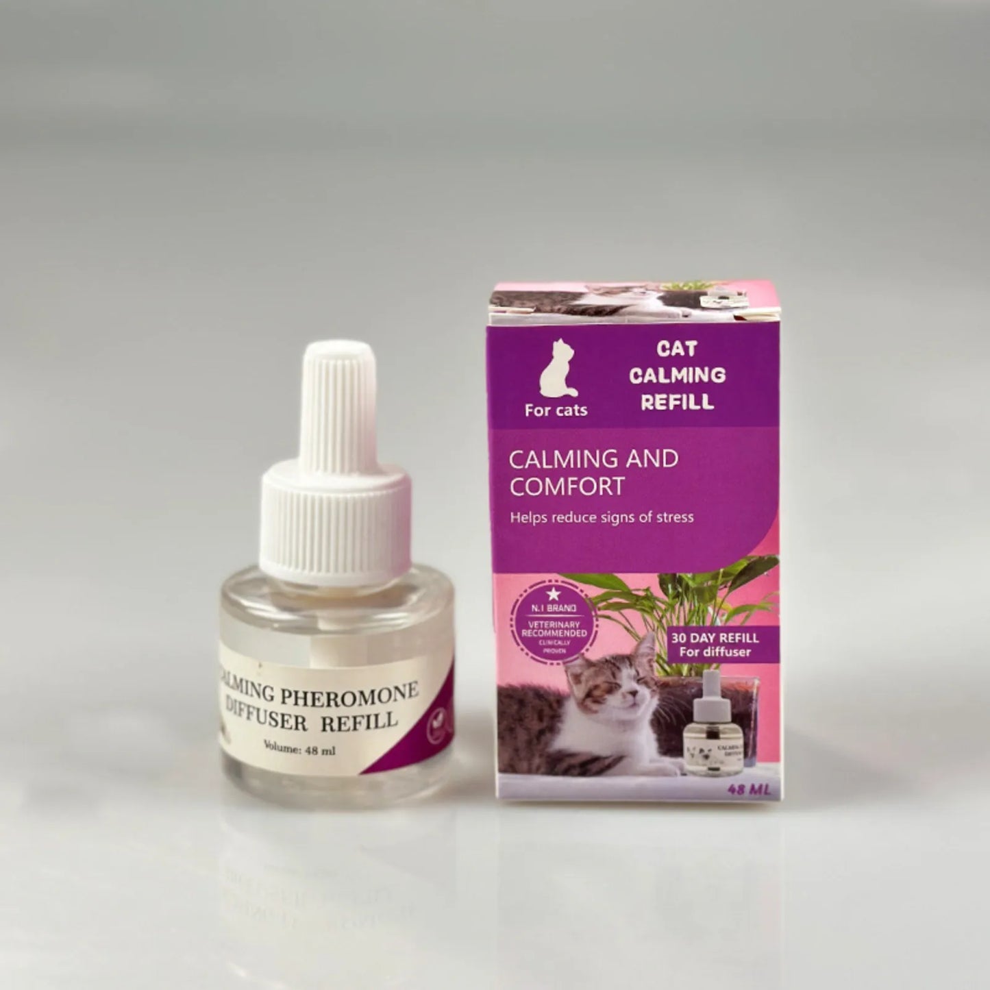 Diffusore Calmante ai Feromoni per Gatti – 48 ml