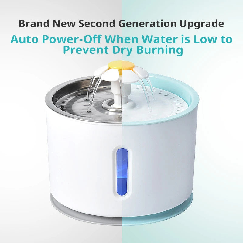 Fontanella Automatica LED per Gatti